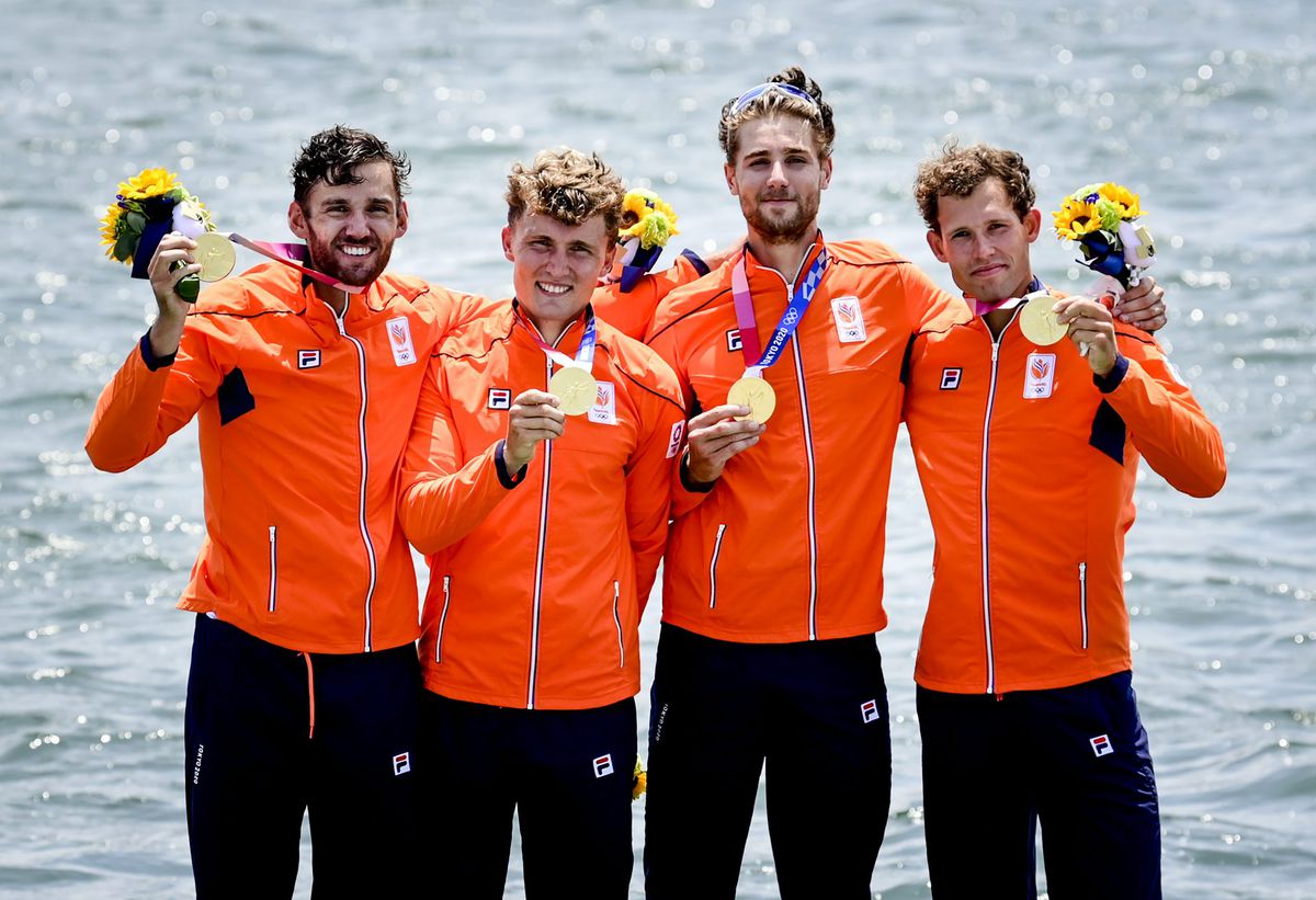 🇳🇱🥇GEWELDIG! Mannen dubbelvier pakt eerste GOUD voor Nederland in een WERELDRECORD