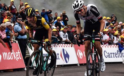 Dumoulin kraakt Froome op het 'dak van de Tour', Quintana wint