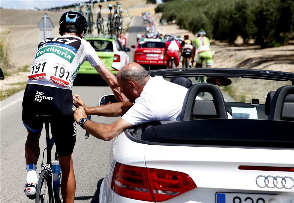 Froome voelt zich ondanks val goed