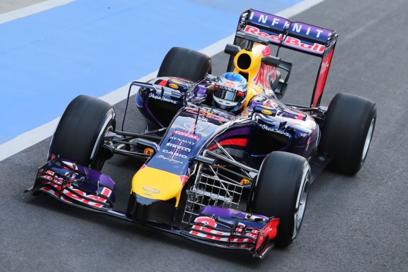 Red Bull nog niet klaar voor eerste testrace Formule 1