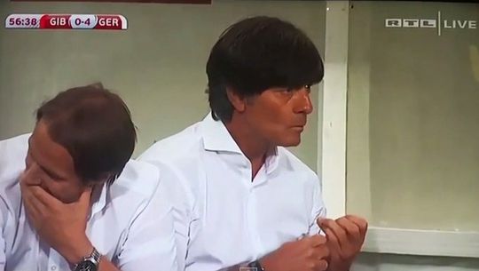 Löw vijlt zijn nagels tijdens duel met Gibraltar