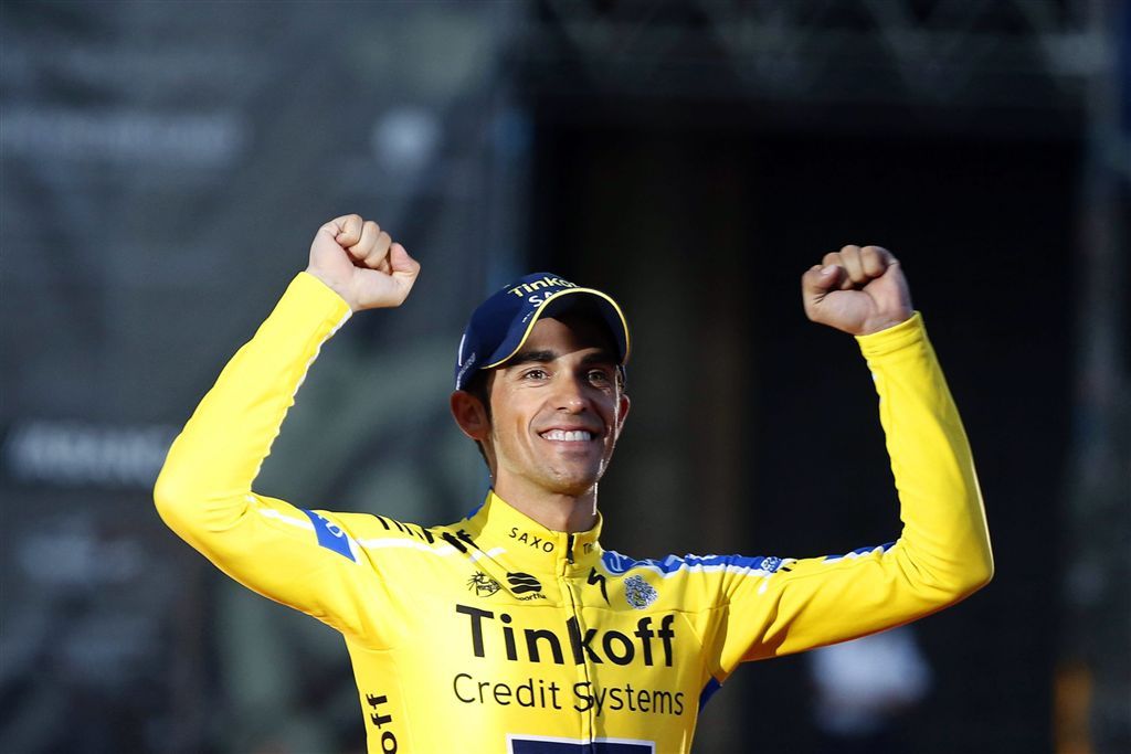 Contador nieuwe leider WorldTour
