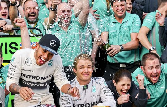 Hamilton en Rosberg op recordjacht