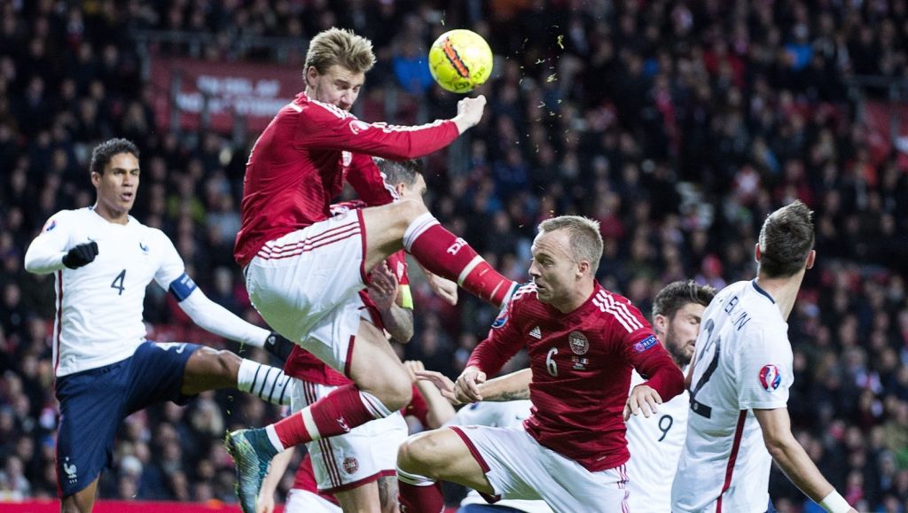 Frankrijk wint oefenwedstrijd van Denemarken