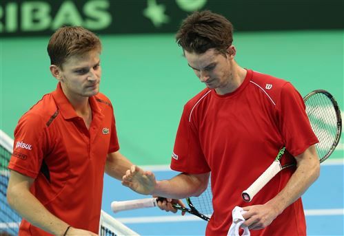 België slaat Zwitserland uit Daviscup