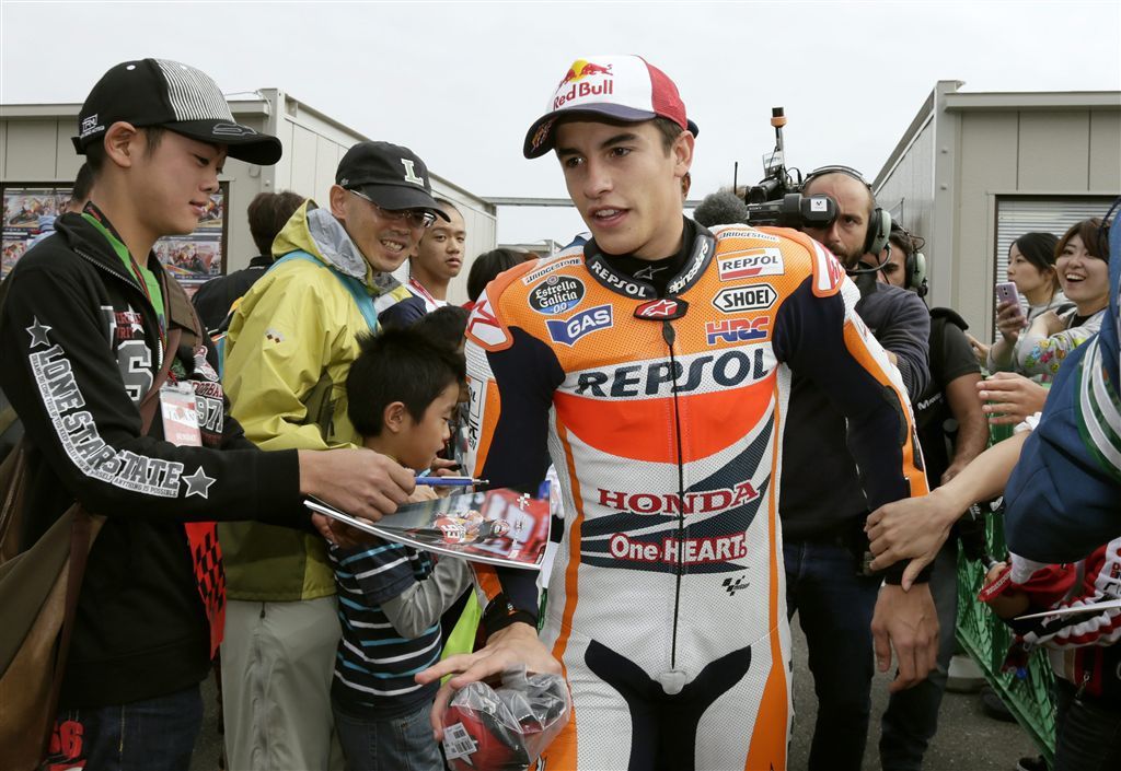 Wereldtitel motorcoureur Marquez in MotoGP