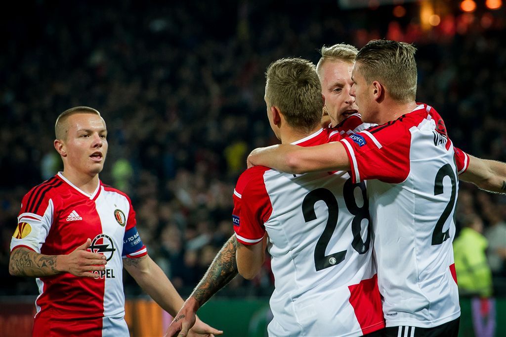 Belangrijke Europa League-zege voor Feyenoord.