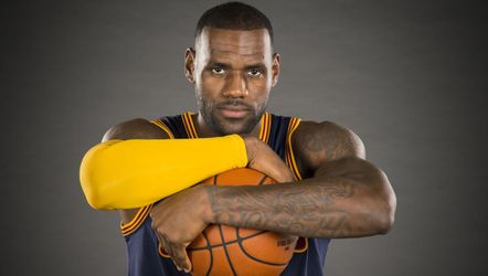 LeBron James op achterstand