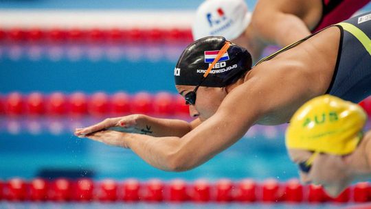 Heemskerk en Kromowidjojo buiten podium 100 meter vrij