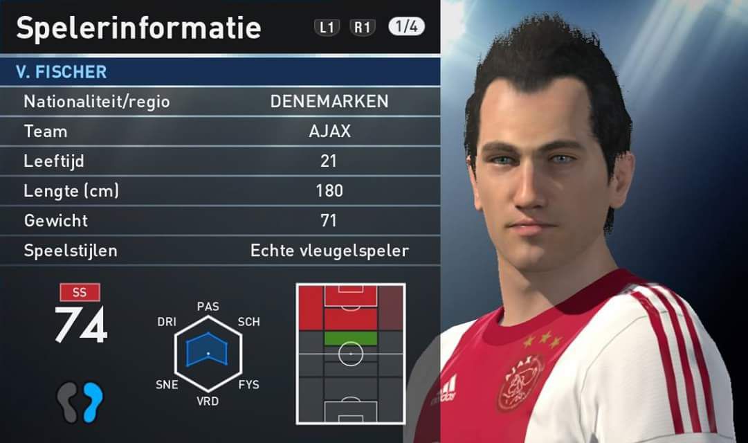 Na FIFA blundert PES nu ook met Ajax-speler