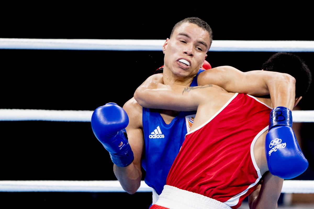 Voor Enrico Lacruz zitten de Olympische Spelen in Tokio er na 1 bokspartij al op