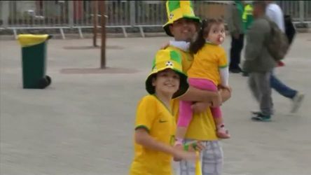 Eerste WK-fans al bij stadion Sao Paulo