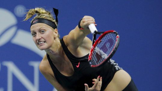 Kvitova bereikt kwartfinales US Open
