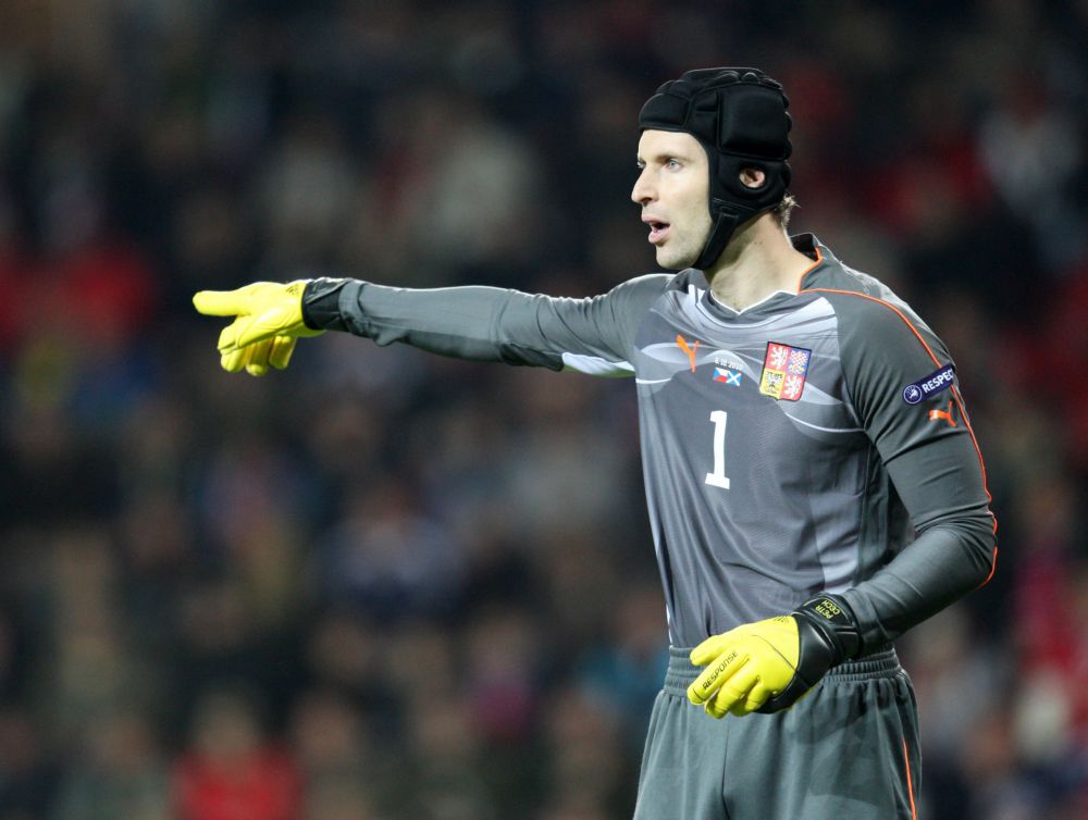 Petr Cech speelt tegen Oranje