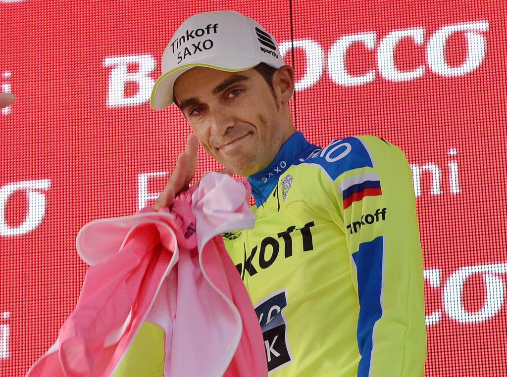 'Contador start in zevende etappe Giro'