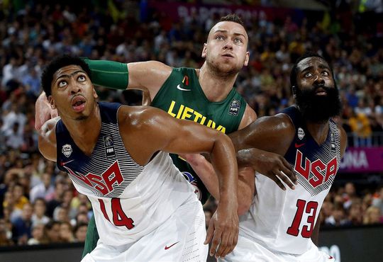 Team USA in finale WK basketbal