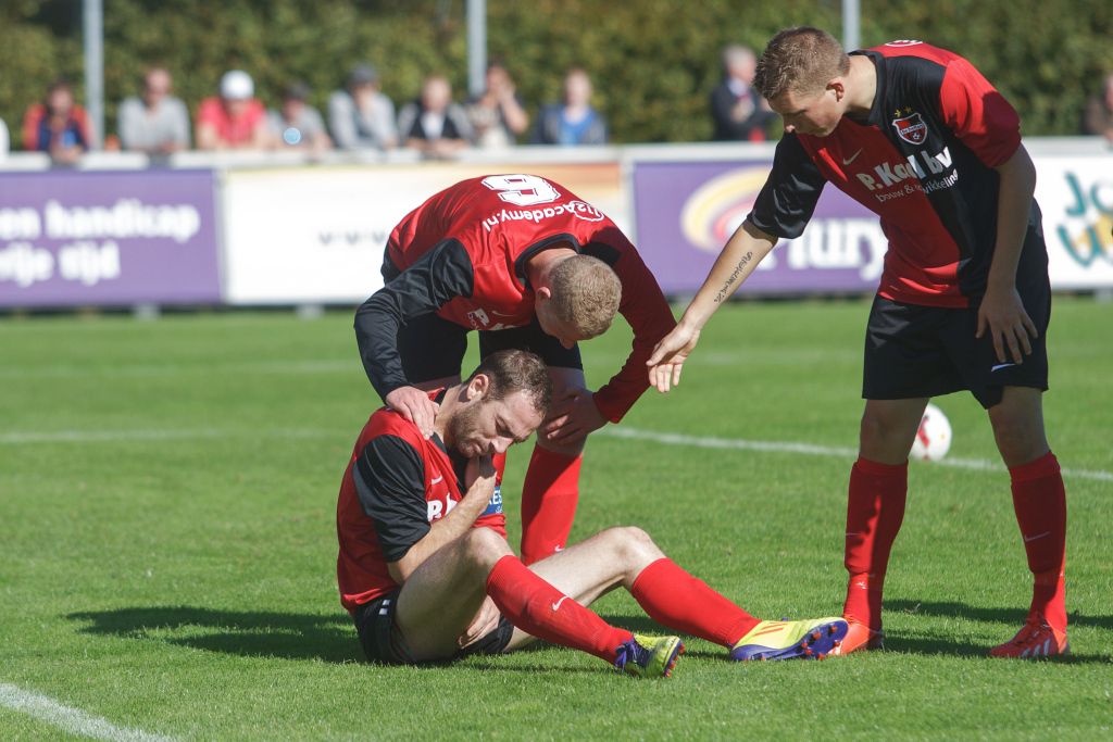 De Treffers onderuit bij kampioen AFC