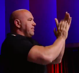 🎥 | UFC-baas Dana White klapt handen kapot na zien van fraai contendergevecht