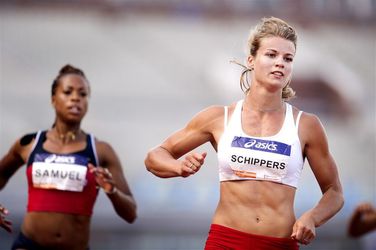 Schippers eenvoudig naar halve finales 100 meter