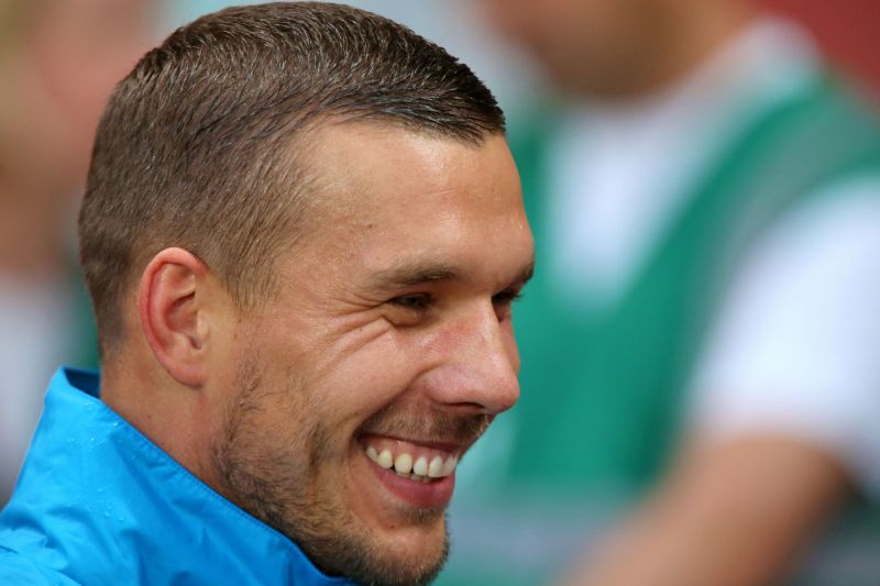 Internazionale huurt Podolski van Arsenal