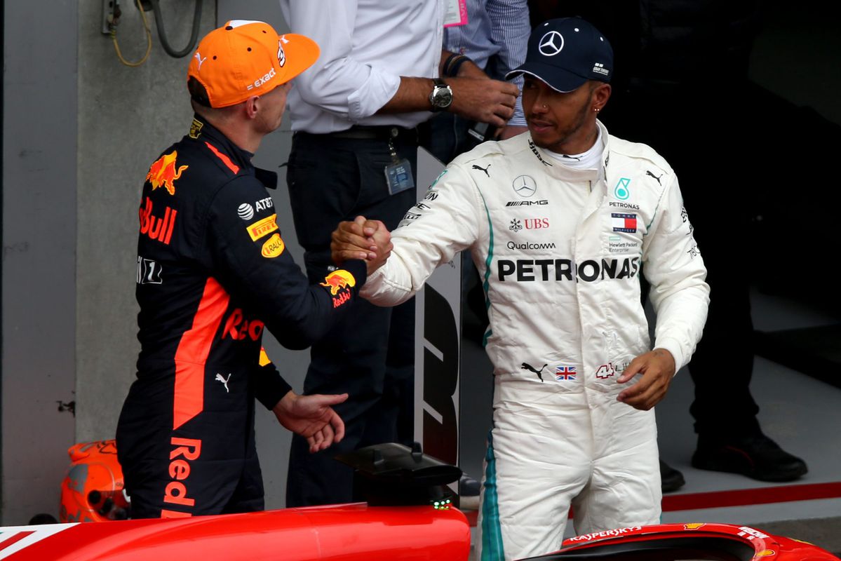 Hamilton komend seizoen bang voor aanwezigheid Verstappen en Leclerc