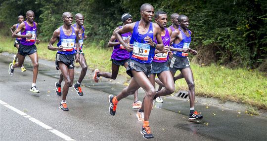 Marathonloper wordt tweede zonder te zweten