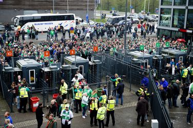 25 aanhoudingen rond bekerfinale