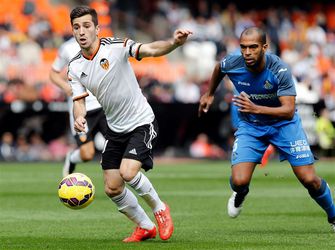 Negredo schiet Valencia langs Getafe