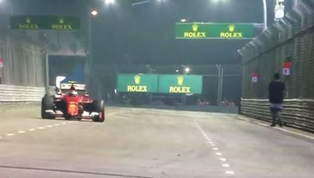 Zes weken cel voor 'circuitwandelaar' GP van Singapore