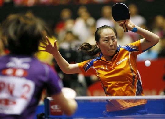 Tafeltennisster Li Jiao wint ook derde duel