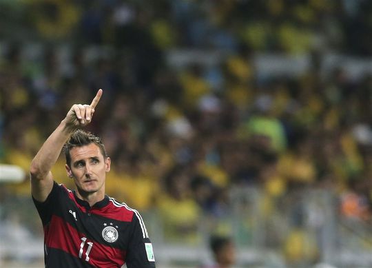 WK-topscorer Klose heeft doel al bereikt