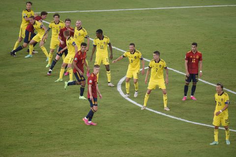 Bizarre stats van Spanje-Zweden: Zweden gaf maar 179 passes, maar legde wel meeste kilometers af