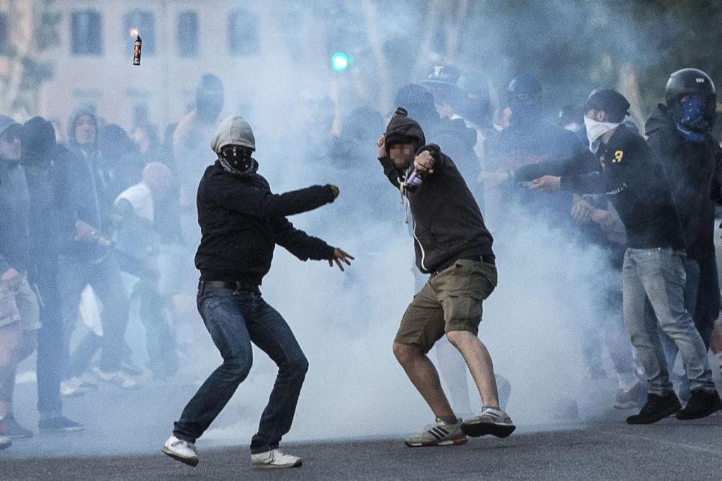 Nederlander opgepakt voor rellen na Romeinse derby