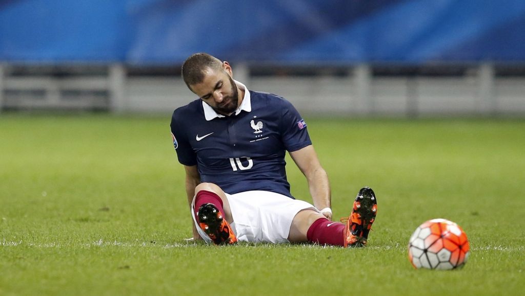 Hamstringblessure voor Benzema