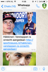 Nieuws over Verstappen, Hamilton of Vettel gratis op je mobiel