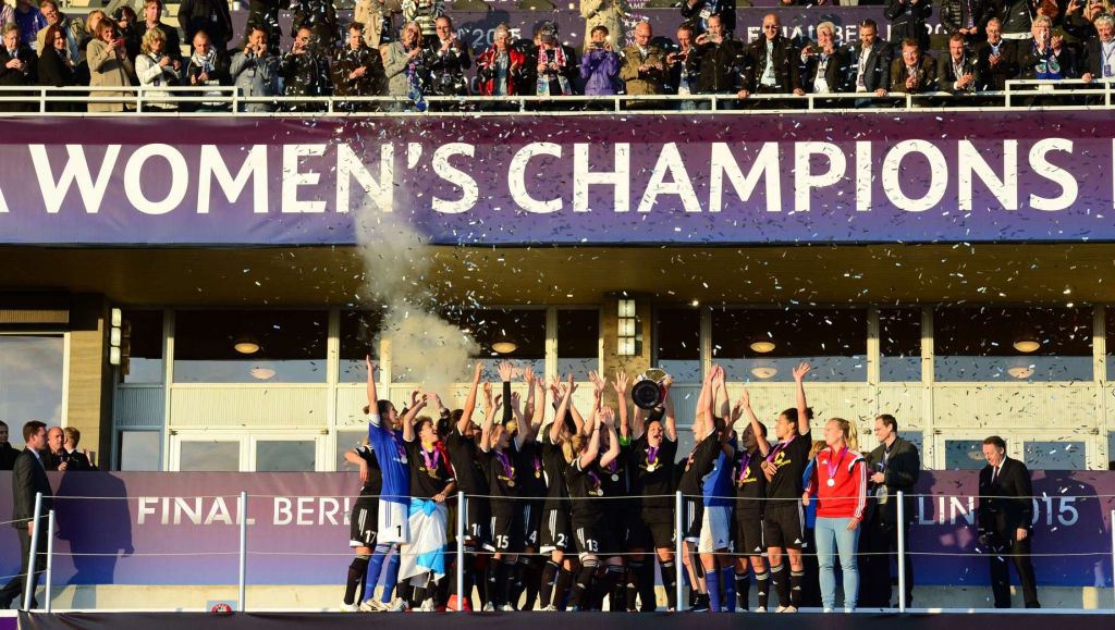 Duitse vrouwen winnen Champions League in blessuretijd