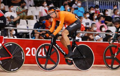 Jan Willem van Schip vergooit zeker lijkende medaille op slotonderdeel van het omnium