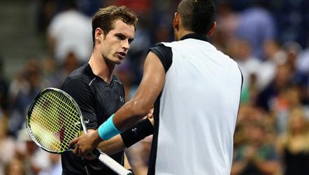 Murray laat zich niet gek maken door Kyrgios