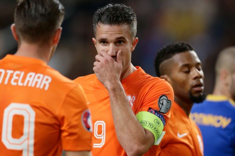 Van Persie schrikt van impact relletjes Oranje