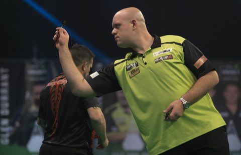 Mooi lijstje: Van Gerwen 3e darter die meer dan 200 punten pakt in Premier League