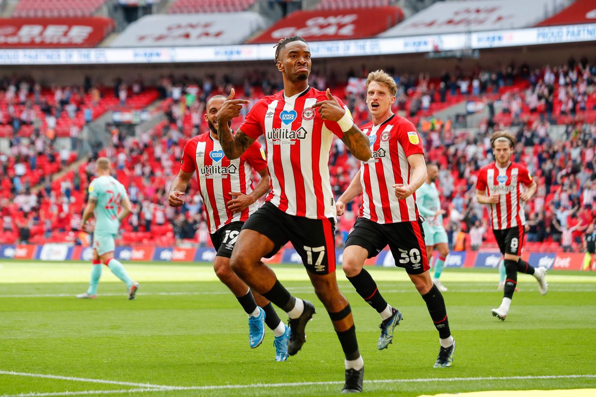 🎥 | Briljante start Brentford in promotiefinale op Wembley: 2 schoten, 2 goals