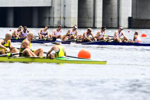 Holland huilt, Holland lacht: deceptie voor Holland Acht met 5e plaats in roeifinale