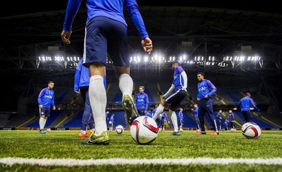 Oranje traint met fitte spelersgroep