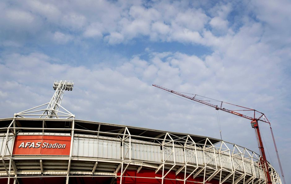 AZ heeft stadion op tijd klaar voor Ajax thuis, nu de vergunning nog