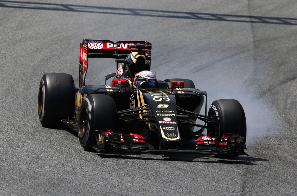 Grosjean verliest vijf plaatsen op startgrid