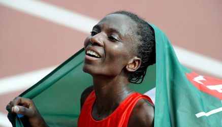 Marathonkampioene Ndereba overvallen