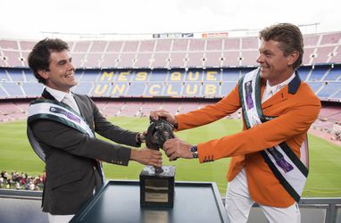 FC Barcelona ontvangt blonde Britse springsensatie en Jeroen Dubbeldam