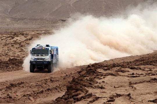 Trucker Nikolajev pakt 6de dagzege