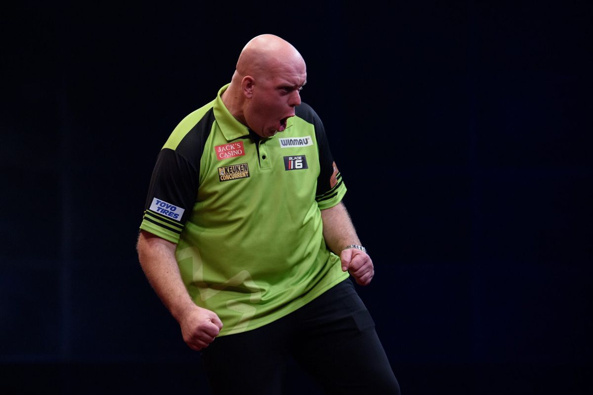 Michael van Gerwen komt met schrik vrij tegen Kuivenhoven, Aubergenius verliest van Price