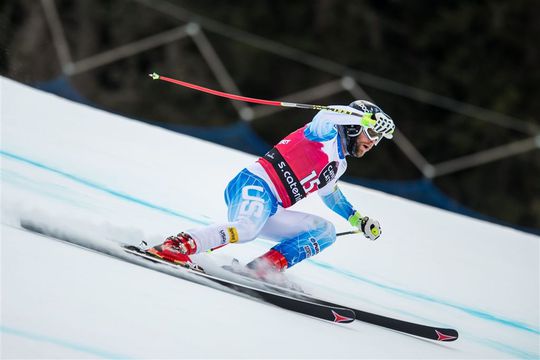 Skiër Ganong wint afdaling in Italië